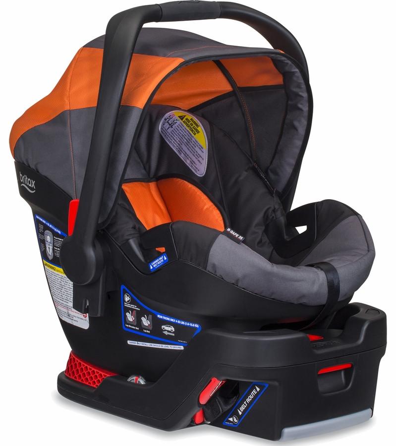 BRITAX/BOB B-SAFE 35 INFANT CAR SEAT AND BASE